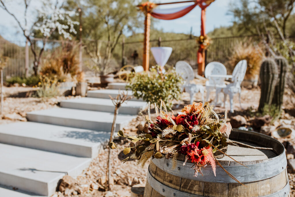 DETAILS AT BOHIO VISTA WEDDING VENUE TUCSON ARIZONA