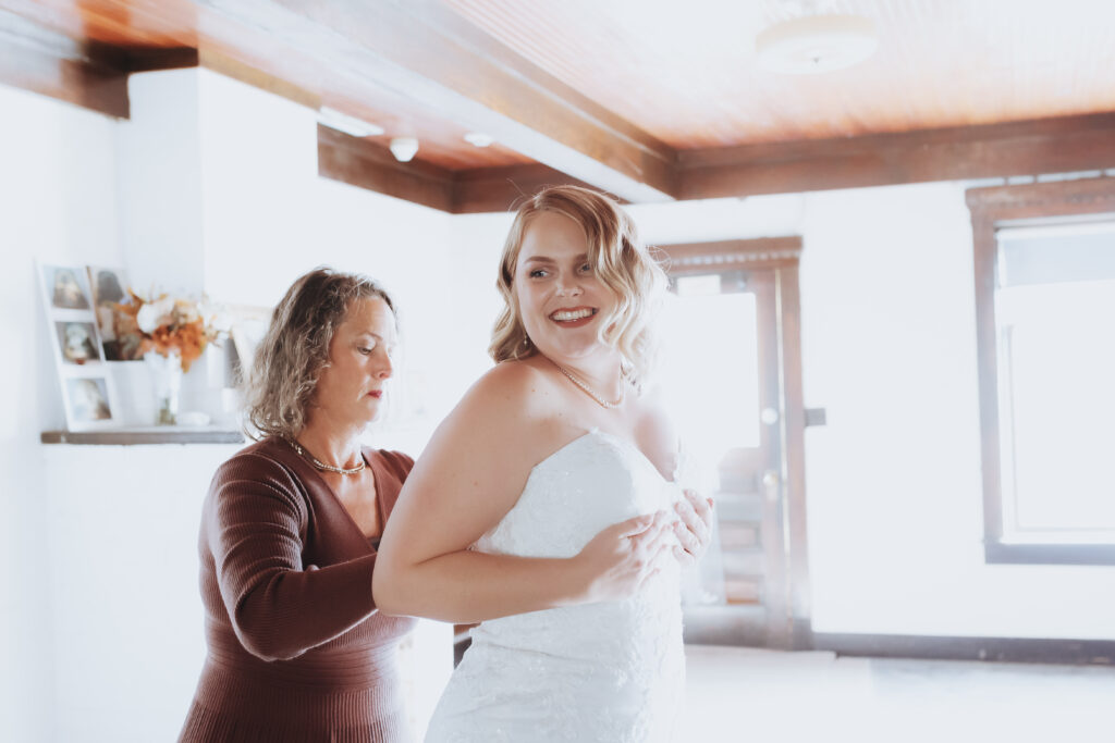 bride gets ready in historic faraway ranch in arizona