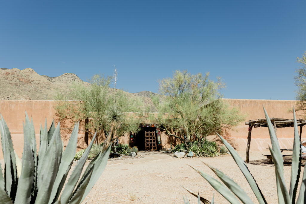 DeGrazia Gallery wedding venue Tucson Arizona historic art gallery