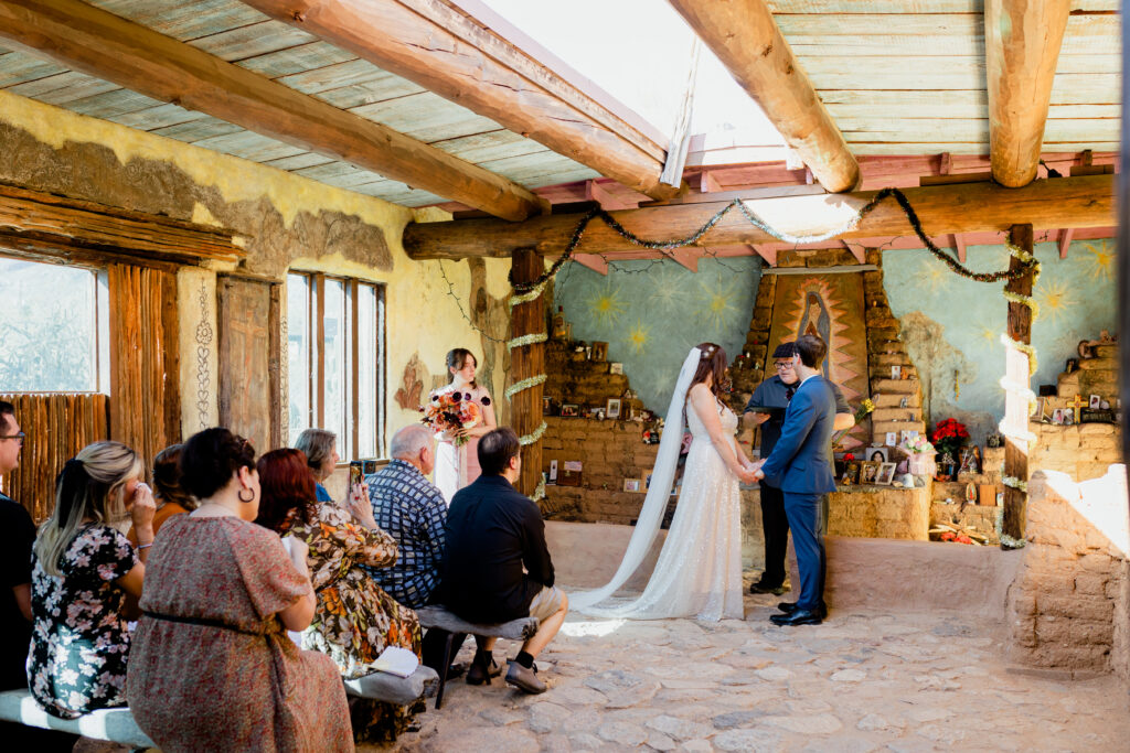 DeGrazia Chapel wedding ceremony Tucson Arizona historic venue