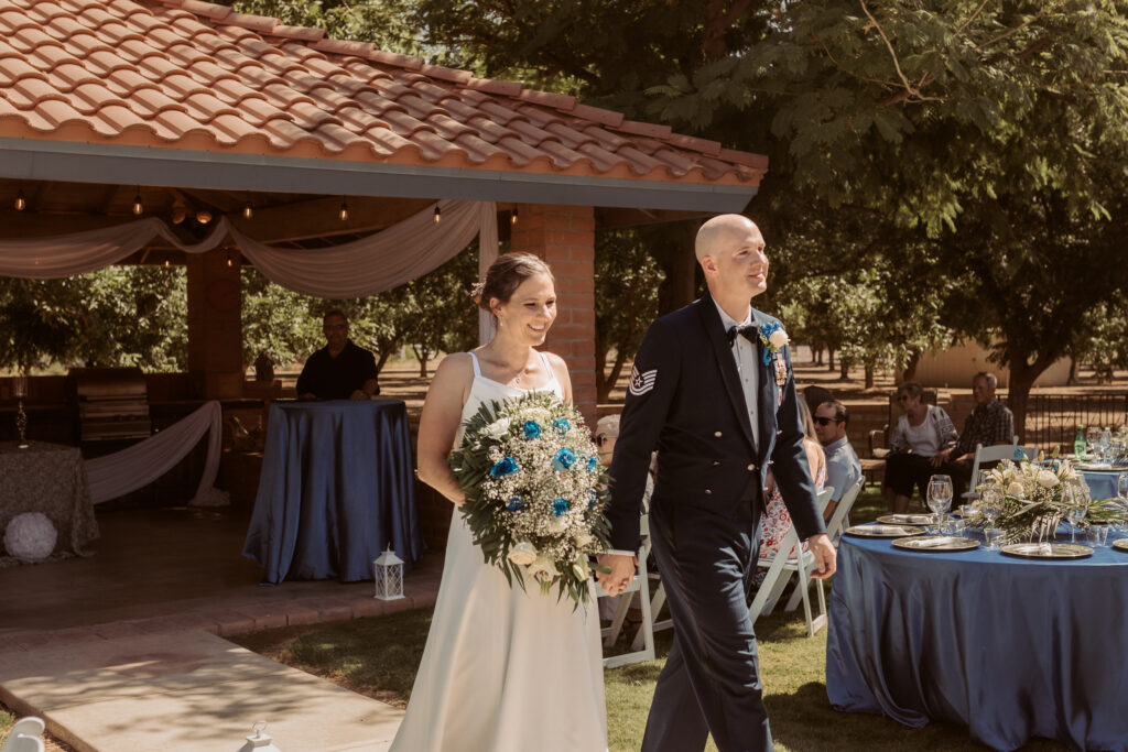 Willcox wedding photographer capturing bride and groom at Lee's Pecan Farm wedding celebration