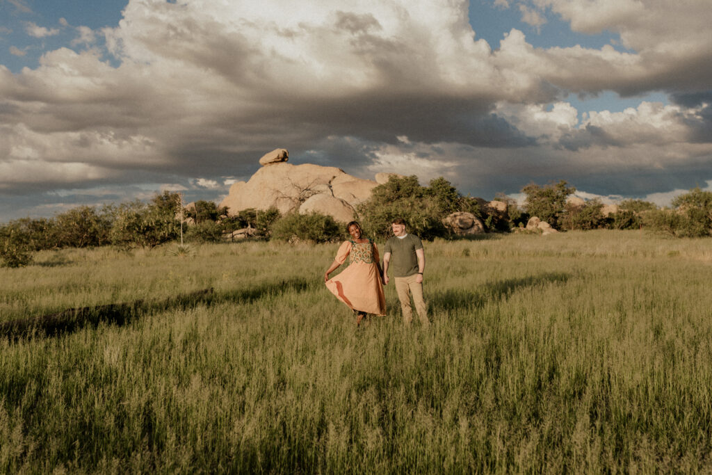 Triangle T Guest Ranch Dragoon Arizona engagement photography session